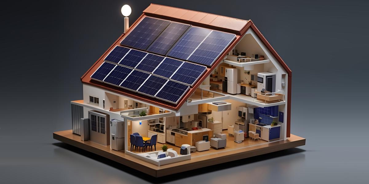 solar house diagram